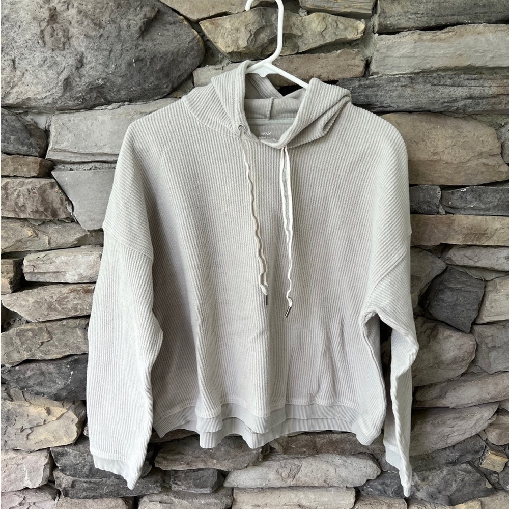 Womens Aerie Corded Hoodie XL